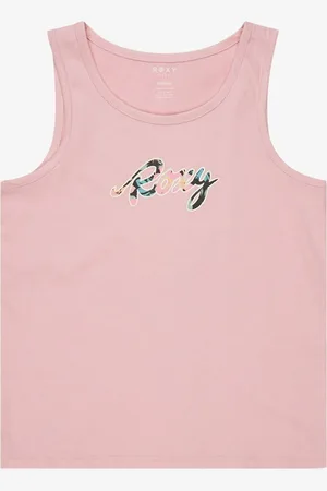 Roxy There Is Life Graphic Logo 100% Organic Cotton Vest Top152158 cm