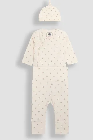 JoJo Maman Bébé 3 Piece Body Trousers and Hat Set5662 cm