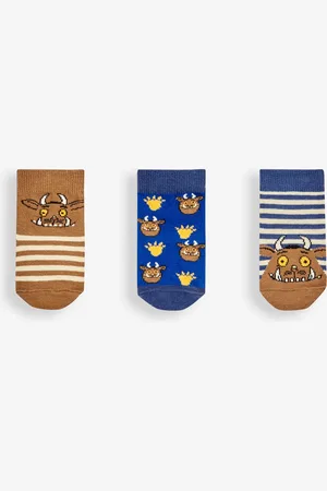 JoJo Maman Bébé 3-Pack The Gruffalo Socks1