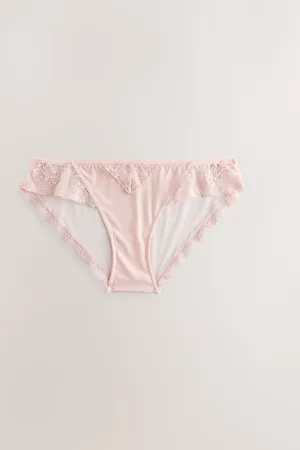 Next Floral Embroidery Brazilian KnickersEU 44 (UK 16)