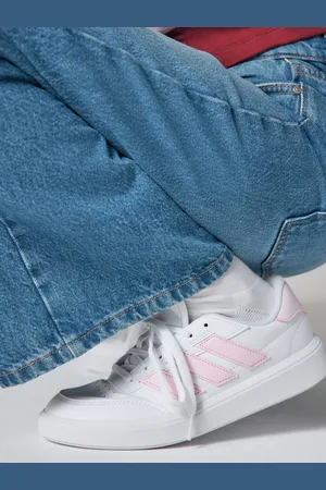 adidas Białe buty sportowe Court Block z motywem zwierzęcymEU 36.5 (UK 3.5)