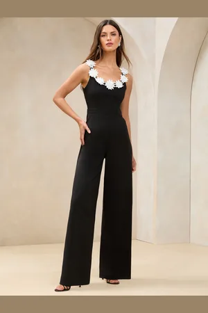 Lipsy London 3d Flower Detail Jumpsuit42