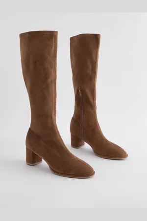 Next Forever Comfort Sock Block Knee High BootsEU 41 (UK 7)
