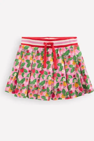 Boden 100% Cotton Pleated Jersey Skort128134 cm