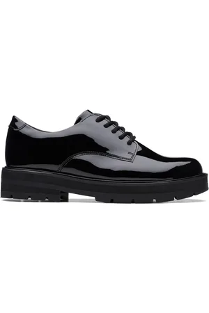 Clarks Multi Fit Leather Prague Lace ShoesEU 20 F (UK 4)