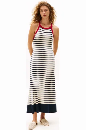 Tommy Hilfiger X Sofia Richie Grainge Stripe Knit DressS
