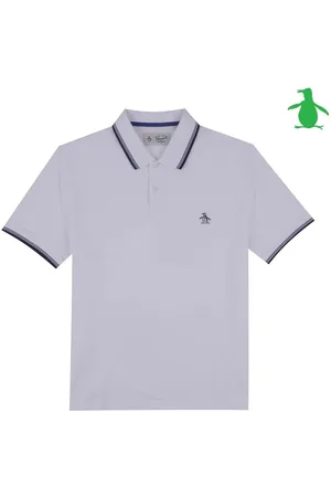 Original Penguin Textured Short Sleeve 100% Cotton ShirtL