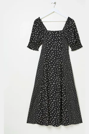 Fat Face Bloom Polka Dot Midi Dress50