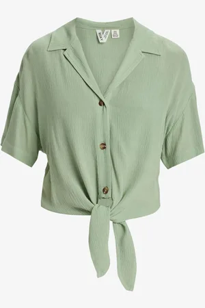 Roxy Salty Sweet Short Sleeve Crop ShirtS