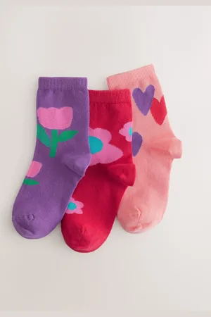Next Cotton Rich Ankle Socks 3 PackUK 6