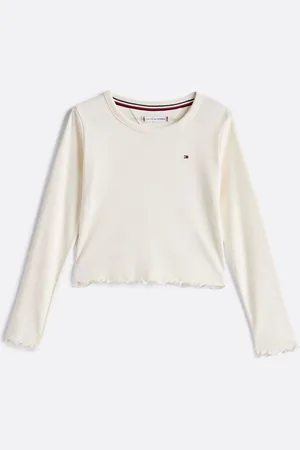 Tommy Hilfiger Super Slim Long Sleeve Knit Top10 lat (140 cm)