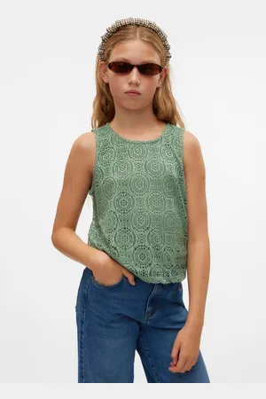VERO MODA Sleeveless Lace Jersey Tank Top122128 cm