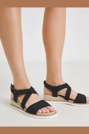 JD Williams Two Part Wedge Sandalseu41