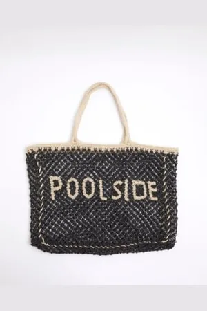 River Island Poolside Crochet Beach 100% Cotton BagJeden