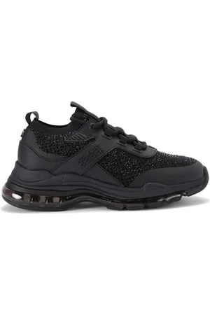 Kurt Geiger Black Lena Bling2 TrainersEU 39 (UK 6)