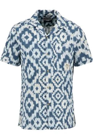 Barbour 100% Cotton Homelane Printed Relaxed Fit ShirtL