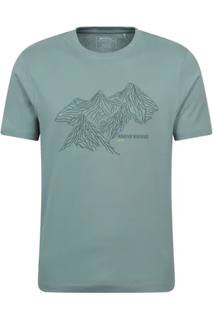 Mountain Warehouse Mens Tonal UV Max 100% Cotton T-ShirtS