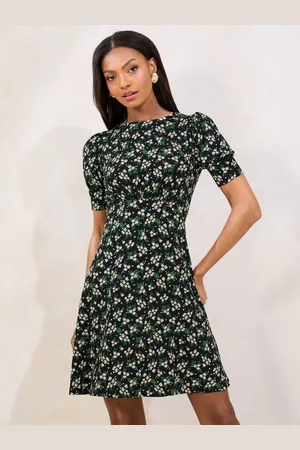 Lipsy London Printed Jersey Underbust Mini Dress42