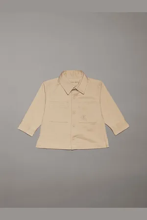 Calvin Klein Cotton Woven Long Sleeve ShirtDo 3 miesięcy (50