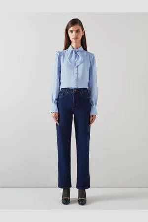 LK Bennett Hall Tie-Neck Blouse36
