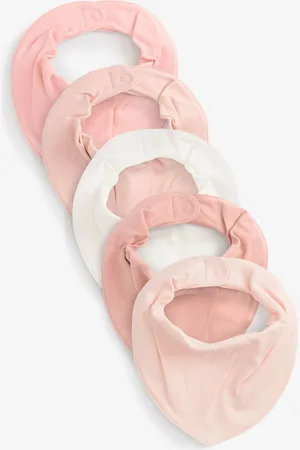 Next Dribble 100% Cotton Bibs 5 PackJeden