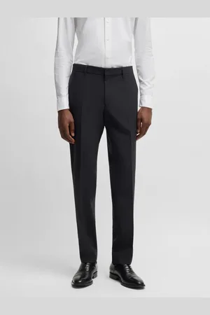 HUGO BOSS Regular Fit Wool Trousers42 R
