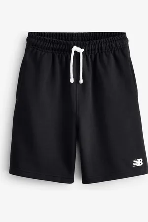 New Balance Boys Small 100% Cotton French Terry Logo Shorts12