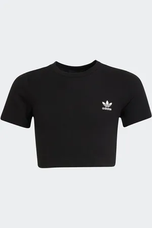 adidas Ribbed Crop T-Shirt9