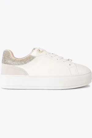 Kurt Geiger Cream Kali Gem Trainerseu41
