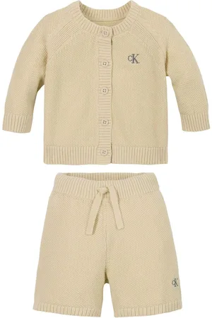 Calvin Klein Baby Gift Pack Cardigan & Shorts Set5662 cm