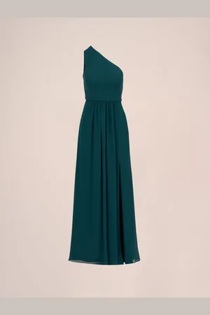 Adrianna Papell One Shoulder Chiffon Gown36