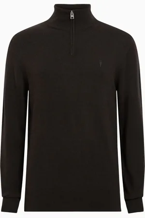 AllSaints AllSaints Kilburn Quarter Zip Funnel JumperM