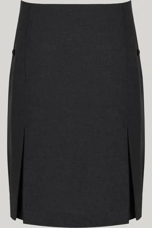 Trutex Grey 18" Twin Pleat School Skirt (10-18 Yrs)14 lat (164 cm)