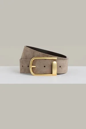 Reiss Iyla Leather Half Keeper BeltL