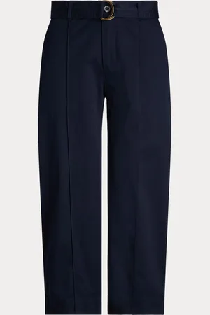 Ralph Lauren Brienda Twill Wide Leg Trousers38