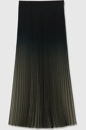 Reiss Marlie Ombre Pleated Midi Skirt38