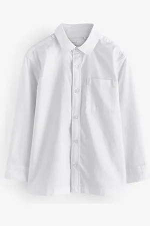 Next Relaxed Fit Long Sleeve 100% Cotton Oxford Shirt (3-16yrs)15 lat (170 cm)