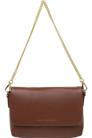 PURE LUXURIES LONDON Jazmine Nappa Leather Grab Clutch BagJeden