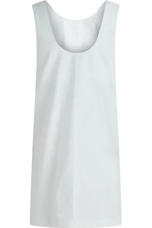 Calvin Klein Poplin Sleeveles Mini DressL