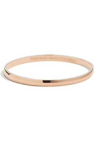 Kate Spade Pink Stop And Smell Roses Gold Tone BraceletJeden