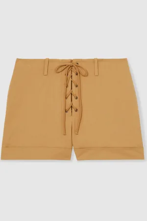 Reiss Clement Cotton Lace-Up Shorts42