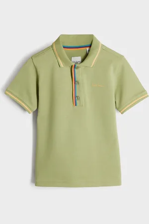 Paul Smith Chłopięca koszulka polo Signature z krótkim rękawem, 100% bawełna122128 cm