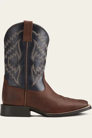 Ariat Tycoon Leather Western Brown Bootsuk5eu38