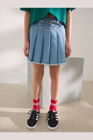 Next Denim Pleated Skirt (3-16yrs)158164 cm