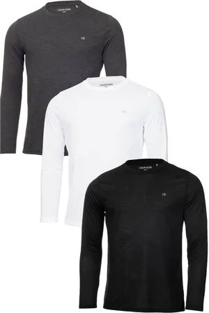 Calvin Klein Assorted Long Sleeve T-Shirts 3 PackXS
