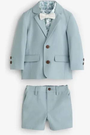 Next Blazer Shirt Shorts and Bow Tie Set (3mths-9yrs)4