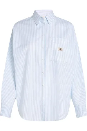 Calvin Klein Relaxed 100% Cotton Long Sleeve ShirtS