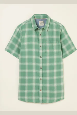 Fat Face FatFace Short Sleeve Basel Check ShirtXL