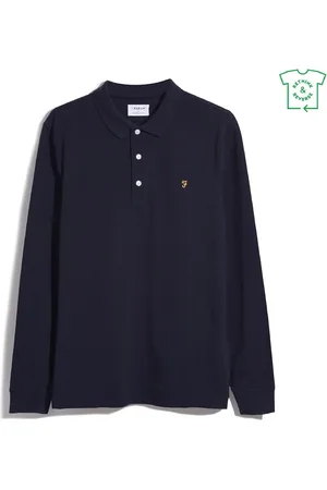 Farah Blanes Long Sleeve Polo ShirtL