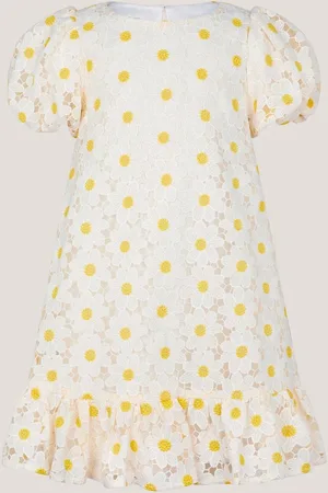 Monsoon Zaria Daisy Lace Swing Dress140146 cm